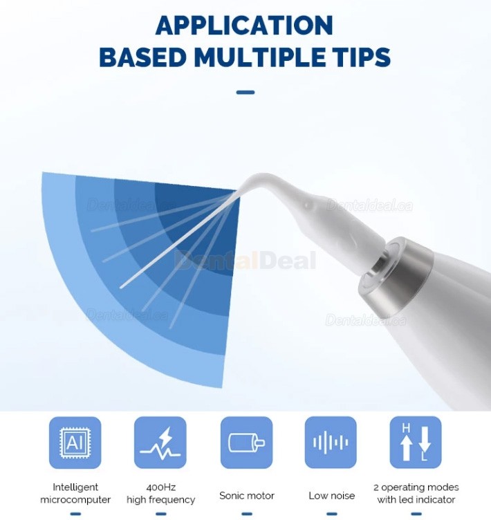 Betterway Endo A1 Cordless Endoactivator Ultrasonic Endo Activator with 60Pcs Tips